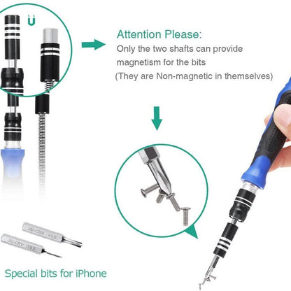 59-in-1 Precision Screwdriver Bits Set
