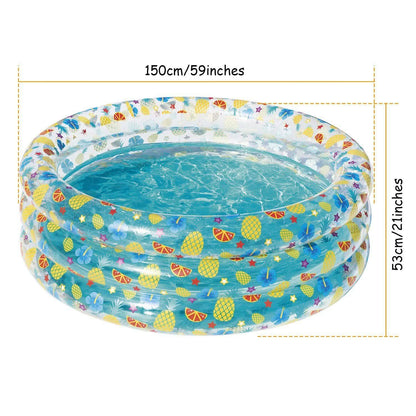 59x21" Inflatable Swimming Pool