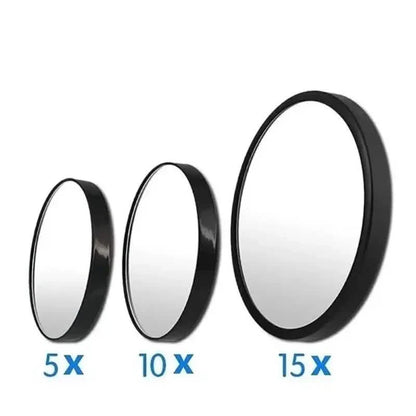 5X/10X/15X Magnifying Mirror with Suction Cups