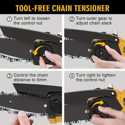 6" Cordless Mini Chainsaw