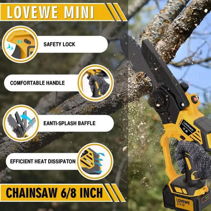 6" Cordless Mini Chainsaw
