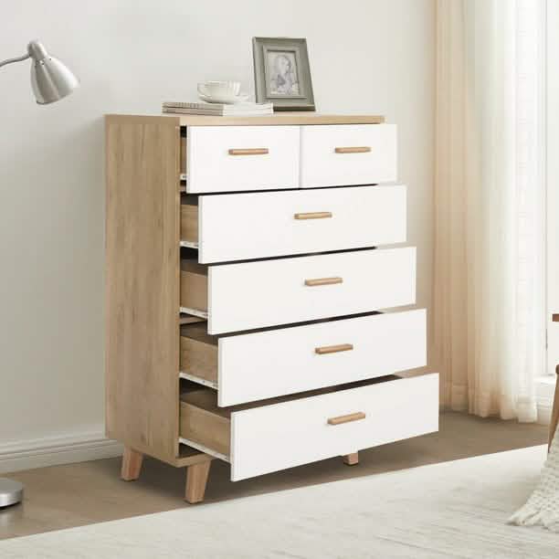 6 Drawer Dresser with Handle