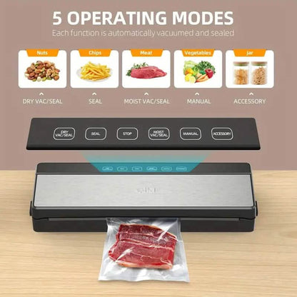 6-in-1 Automatic Food Saver Vacuum Sealer Machine