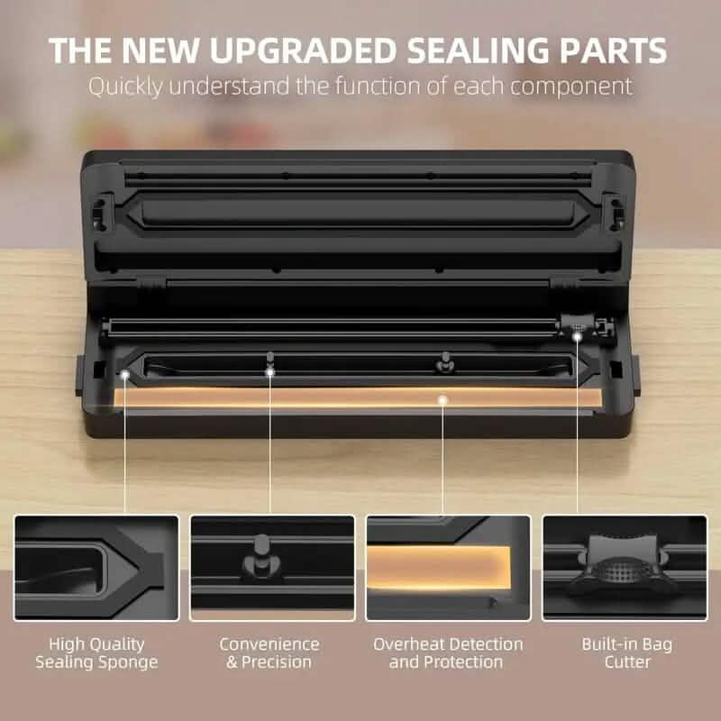 6-in-1 Automatic Food Saver Vacuum Sealer Machine