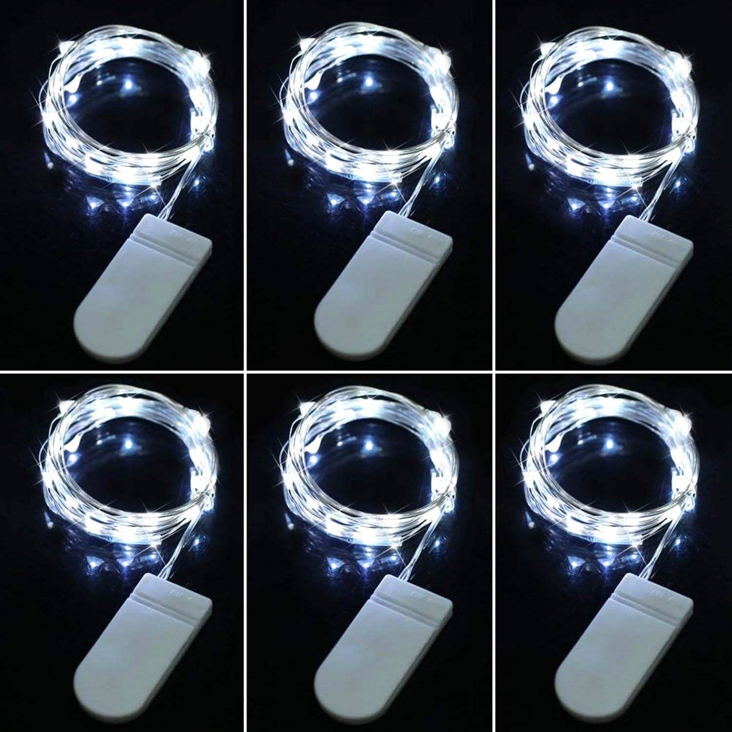 6-Pack: LED String Lights