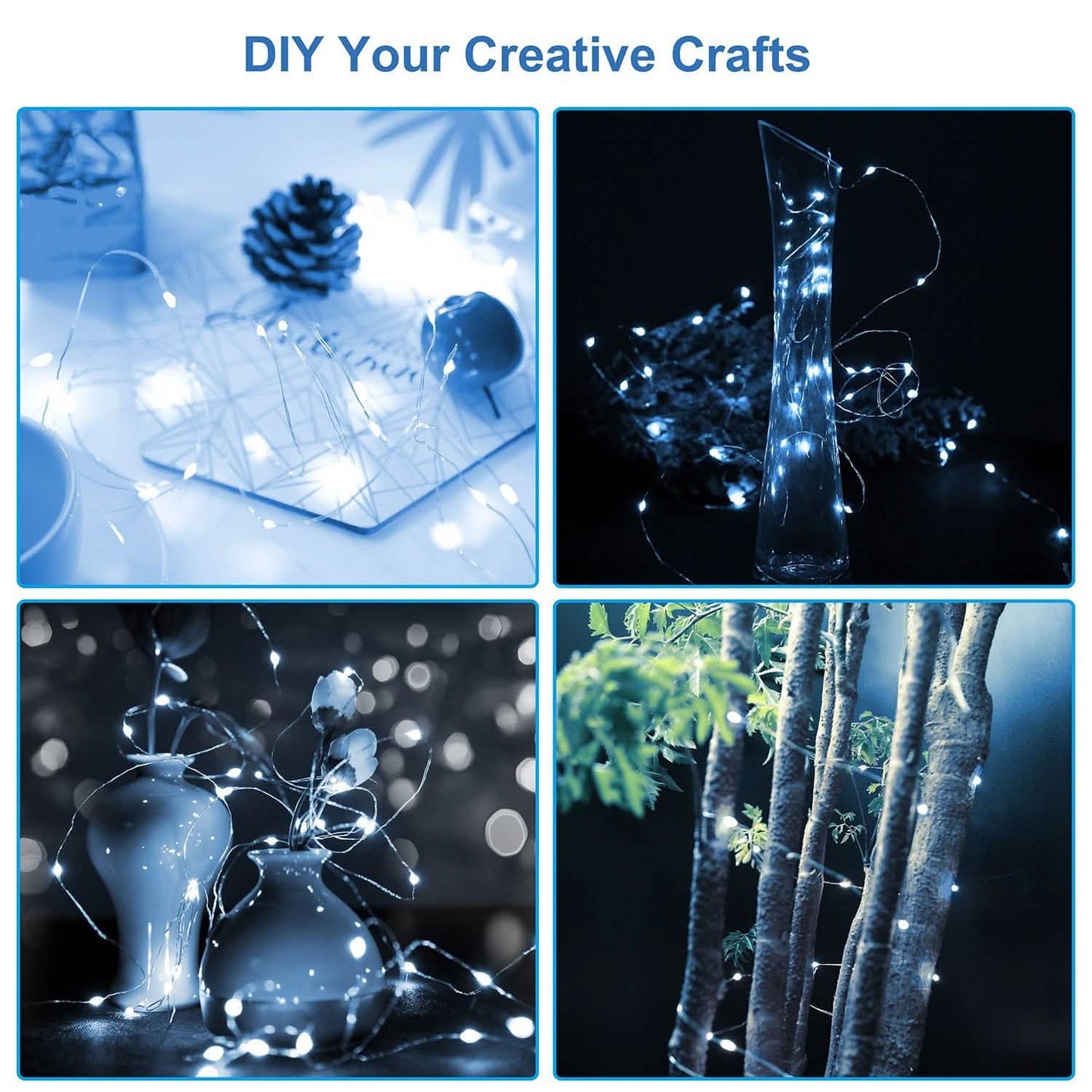 6-Pack: LED String Lights