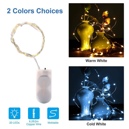 6-Pack: LED String Lights