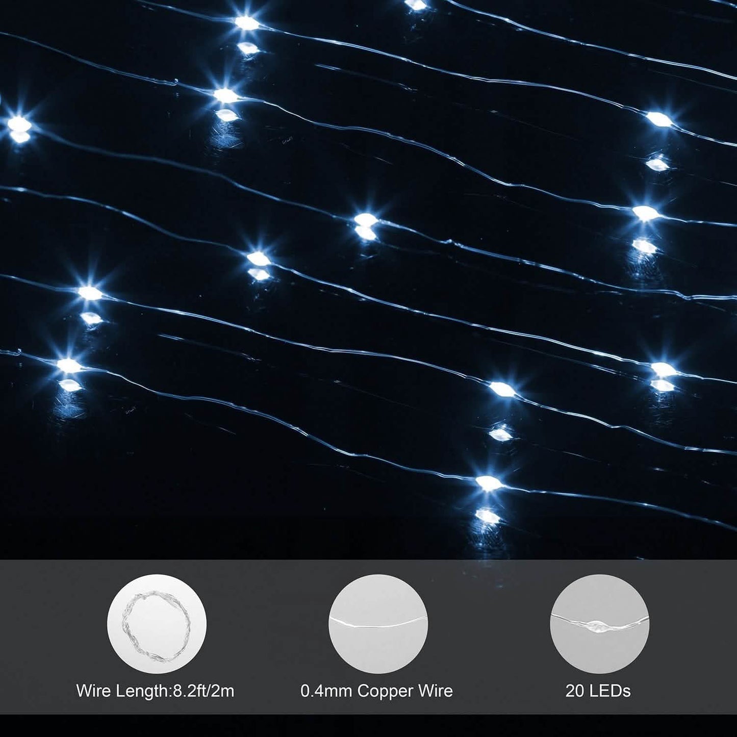 6-Pack: LED String Lights