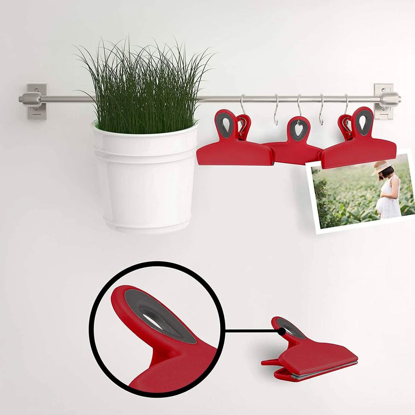 6-Pack: Multi Purpose Large Bag Clips