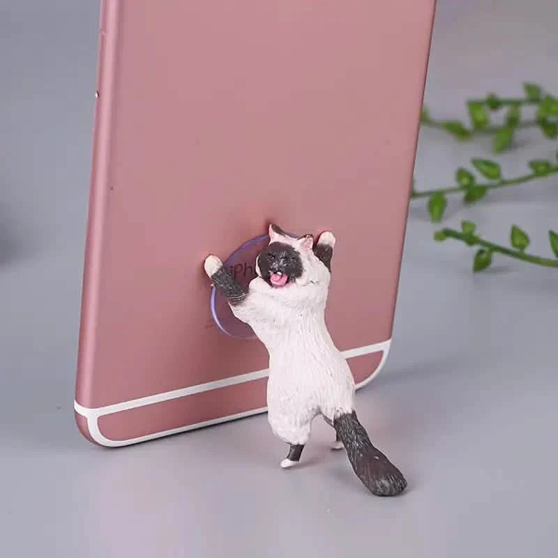 6-Pack: Portable Universal Cute Cat Cell Phone Holder