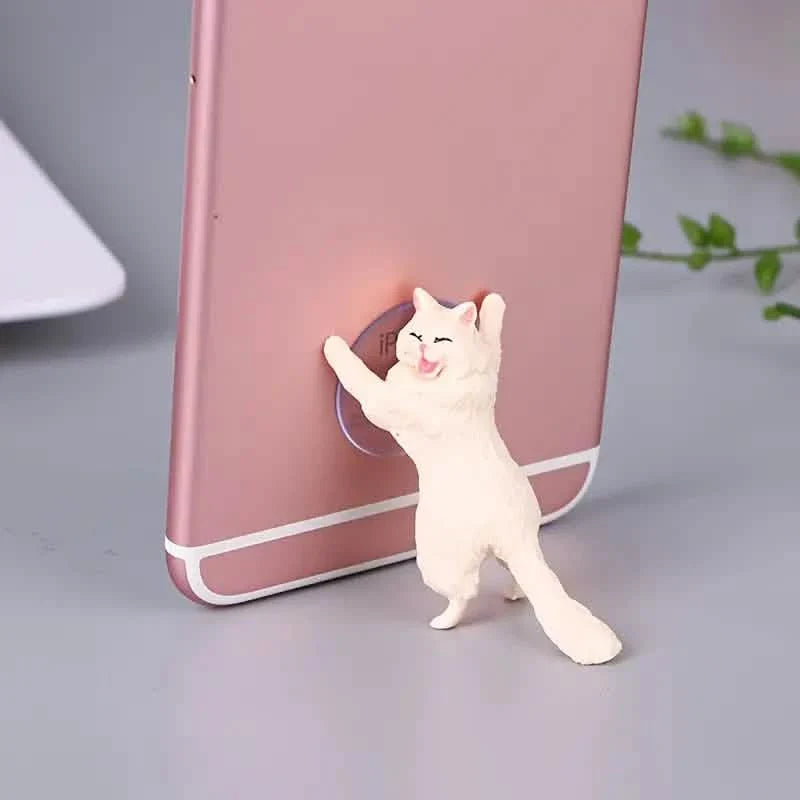 6-Pack: Portable Universal Cute Cat Cell Phone Holder