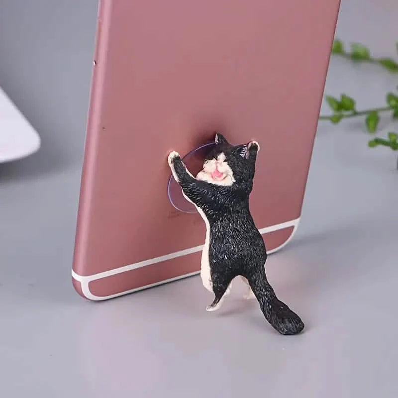6-Pack: Portable Universal Cute Cat Cell Phone Holder