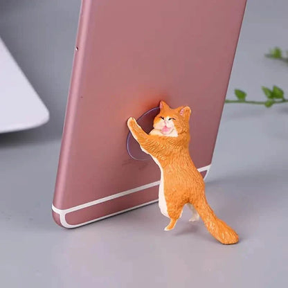 6-Pack: Portable Universal Cute Cat Cell Phone Holder