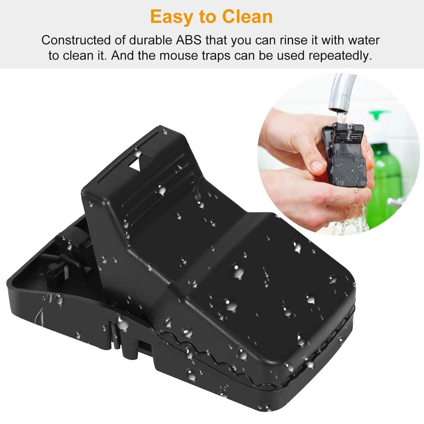 6-Pack: Reusable Mouse Trap