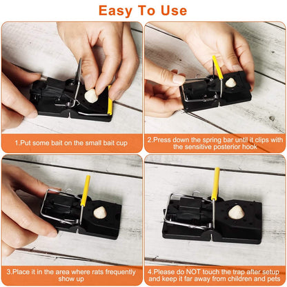 6-Pack: Reusable Mouse Traps