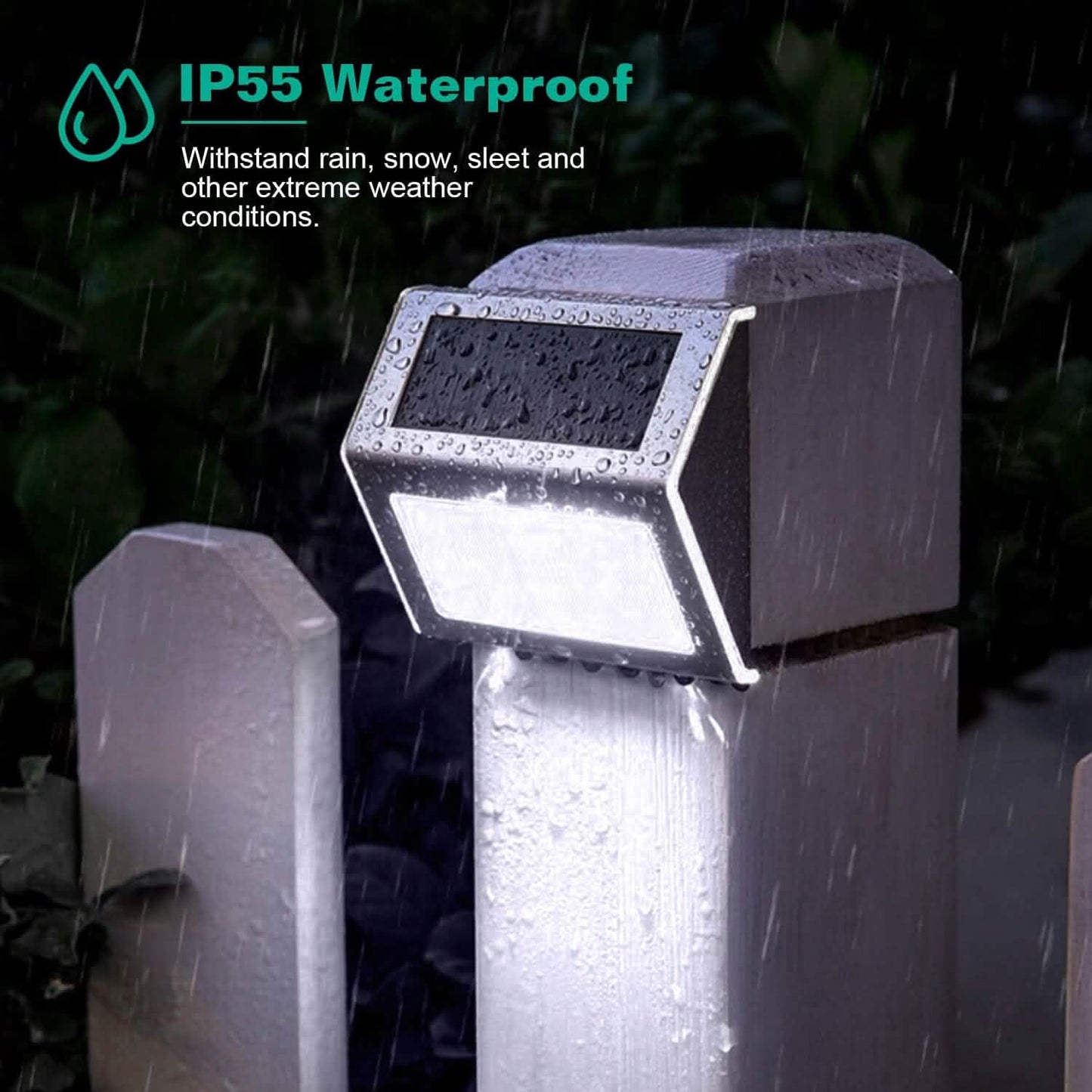 6-Pack: Solar Step Lights