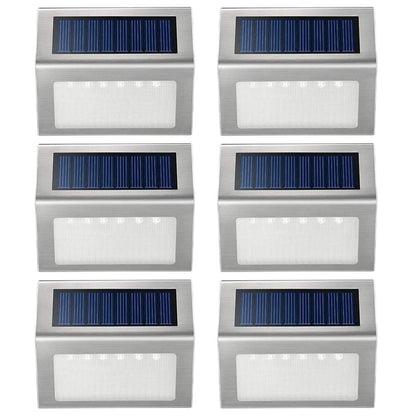 6-Pack: Solar Step Lights