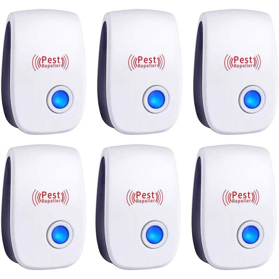 6-Pack: Ultrasonic Pest Repeller Electronic Plug in Pest Control