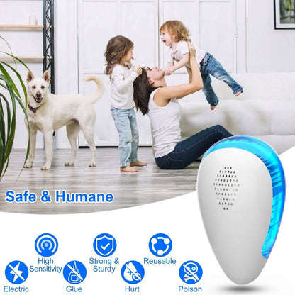 6-Pack: Ultrasonic Pest Repeller Indoor Plug in Bug Repellent