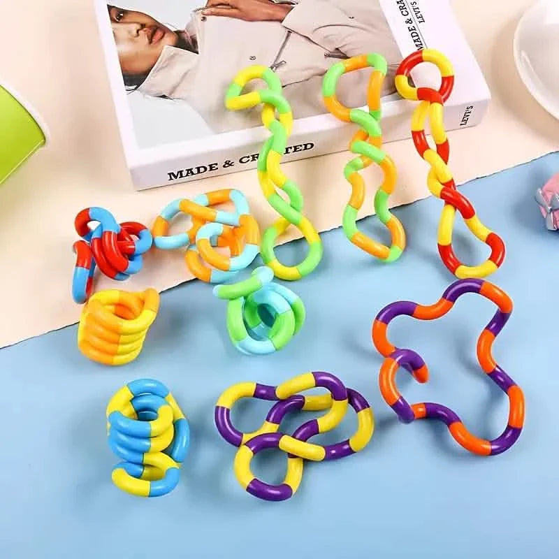 6-Pack: Vent Deformation Rope Knot Pressure Toys