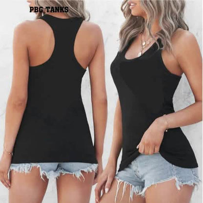 6-Pack: Women's Solid Smooth Assorted Tank Tops