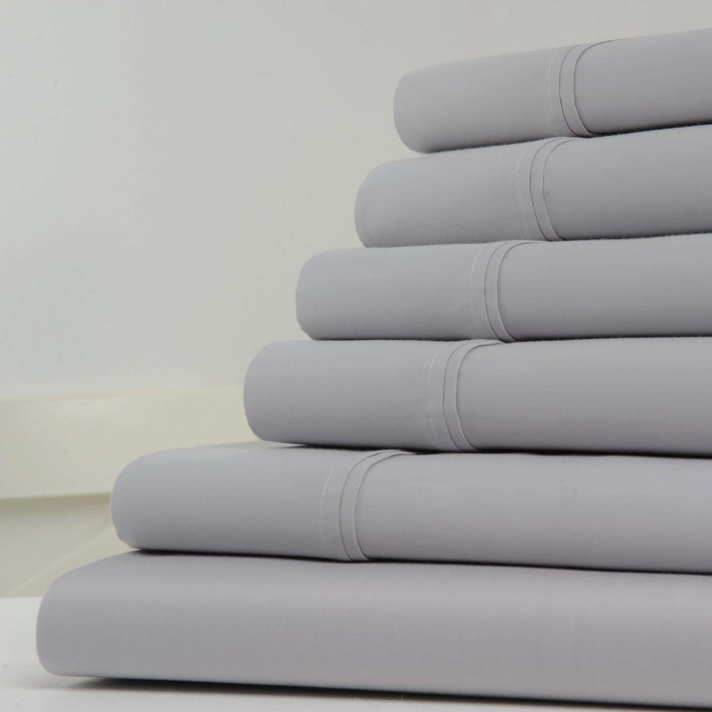 6-Piece: 1200 Thread Count Cotton Sheets