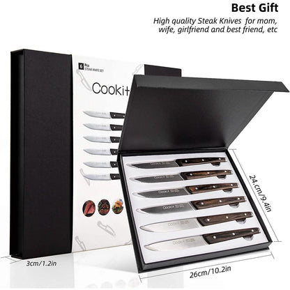 6-Piece: Cookit Steak Knife Set