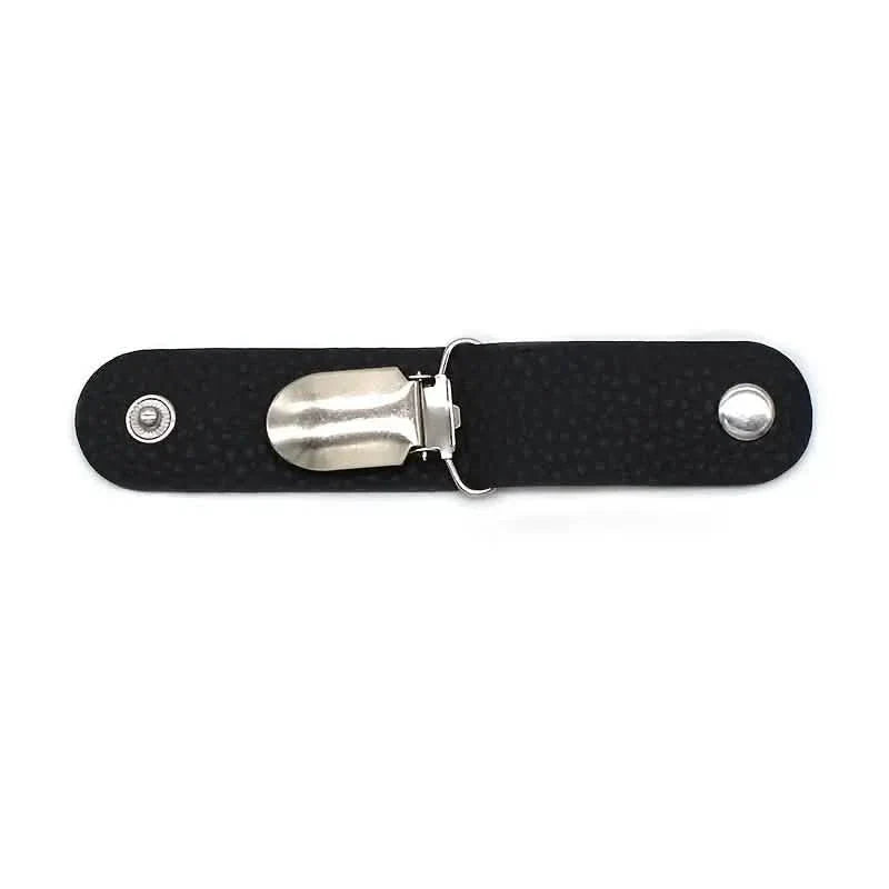 6-Piece: Hat Clip for Summer Travel on Bag Luggage PU Leather Hat
