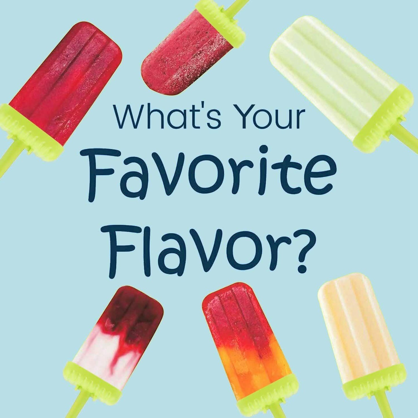 6-Piece: Popsicle Molds Reusable Ice Cream DIY Ice Pop Maker