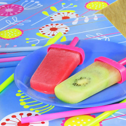 6-Piece: Popsicle Molds Reusable Ice Cream DIY Ice Pop Maker