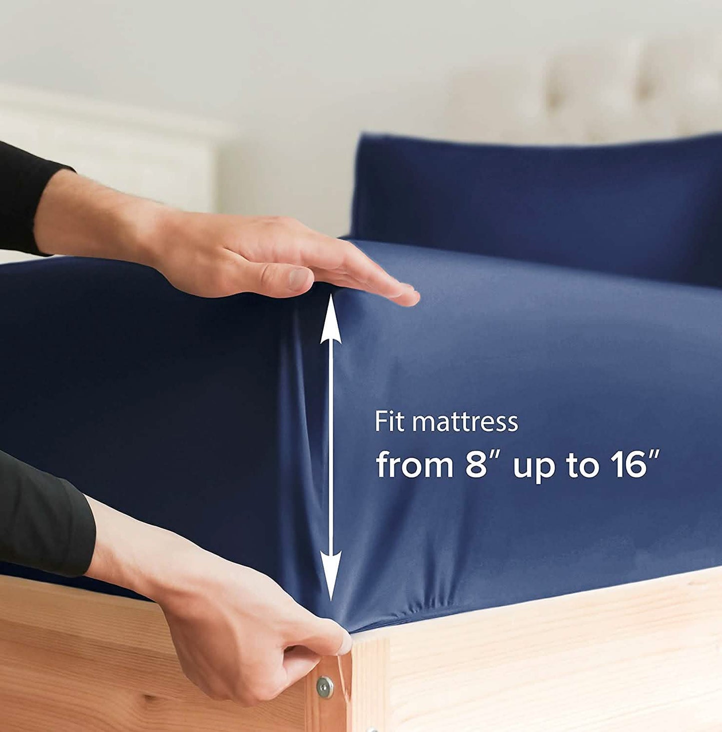 6-Piece Set: Hotel Luxury Bed Sheets
