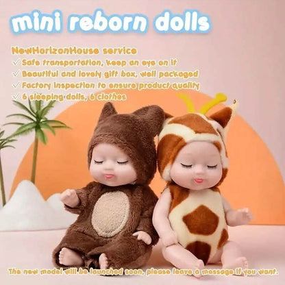 6-Piece Set: Princess Doll Gift Box