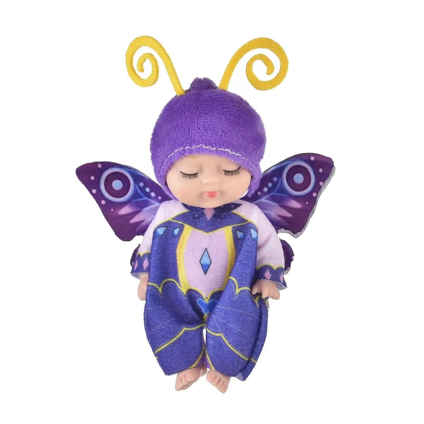 6-Piece Set: Sleeping Doll Princess Girl Toy Gift Box Cute Variety Costume Shape Doll