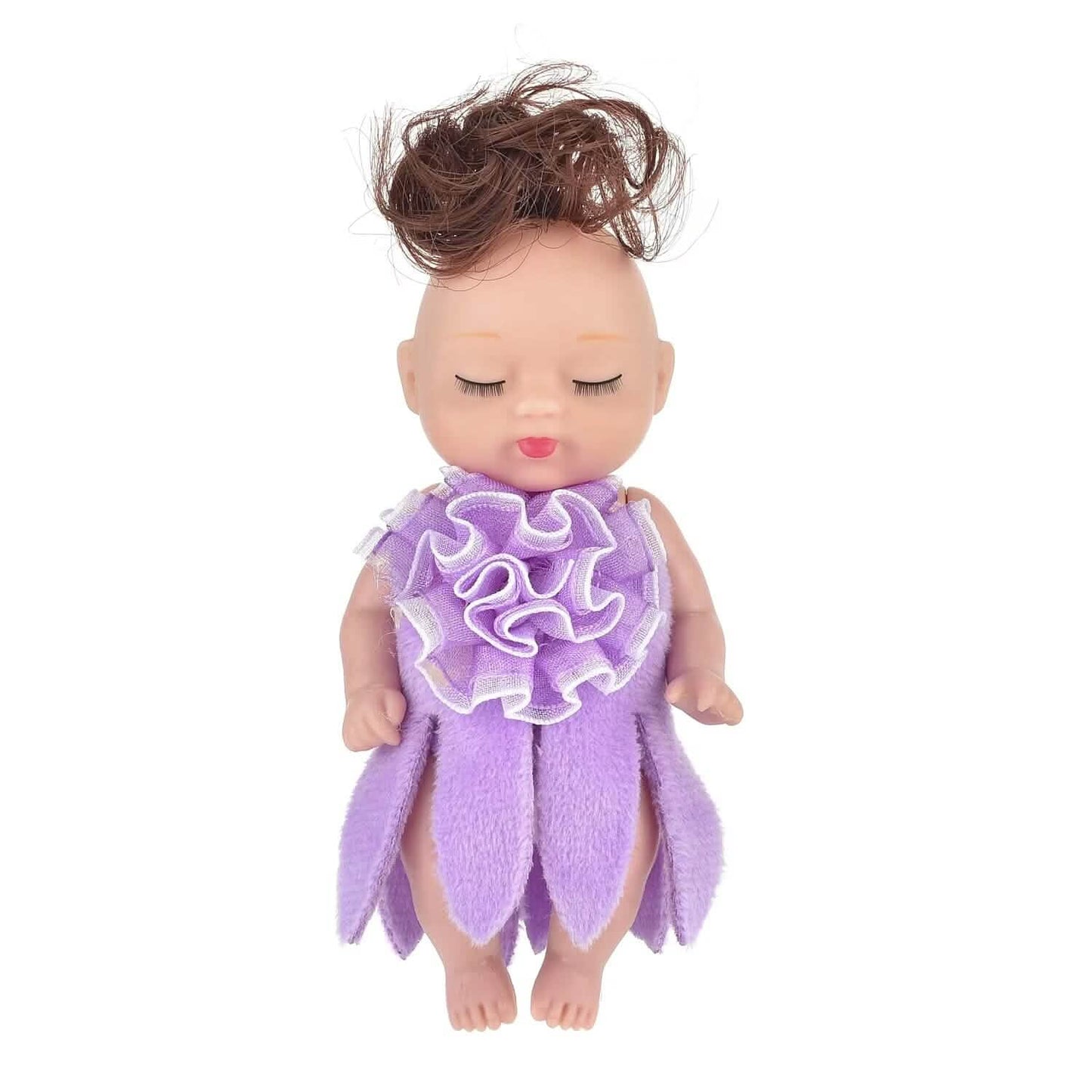 6-Piece Set: Sleeping Doll Princess Girl Toy Gift Box Cute Variety Costume Shape Doll