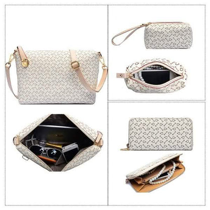 6-Piece Set: Women's Shoulder Bags Luxury Totes