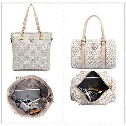 6-Piece Set: Women's Shoulder Bags Luxury Totes