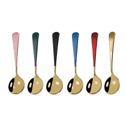 6-Piece: Stainless Steel Spoon
