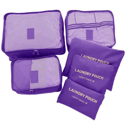6-Piece: Travel Bag Set