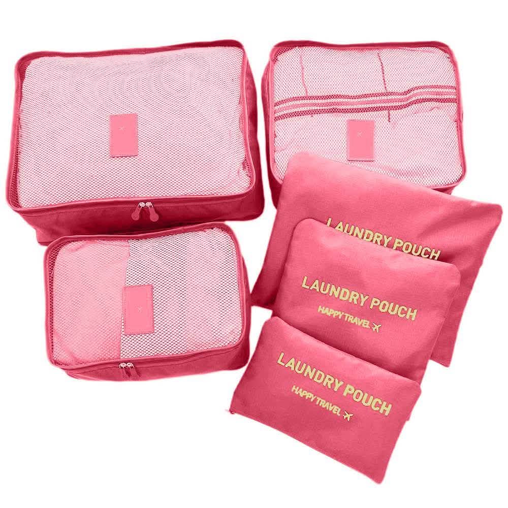 6-Piece: Travel Bag Set