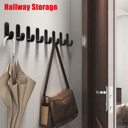 6-Pieces: Easy Install J-Shaped Hooks