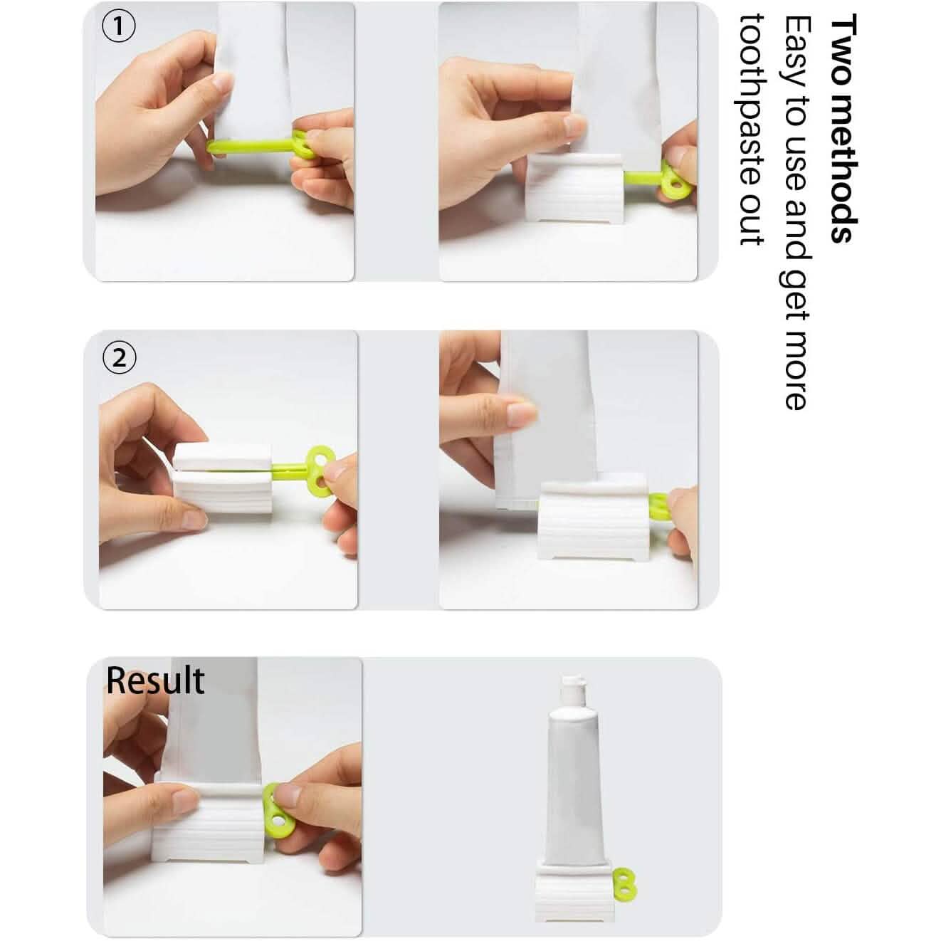 6-Pieces: Multi-Purpose Toothpaste Dispenser