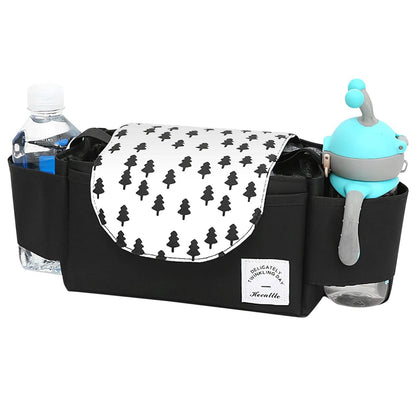 6-Pockets Baby Trolley Bag with Cup Holder