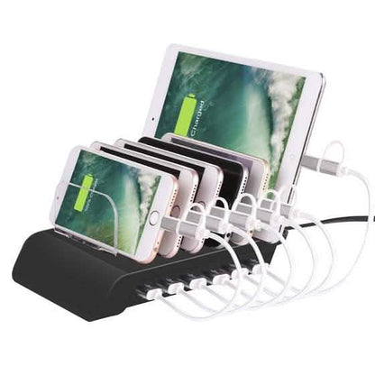 6 Port USB Charging Station