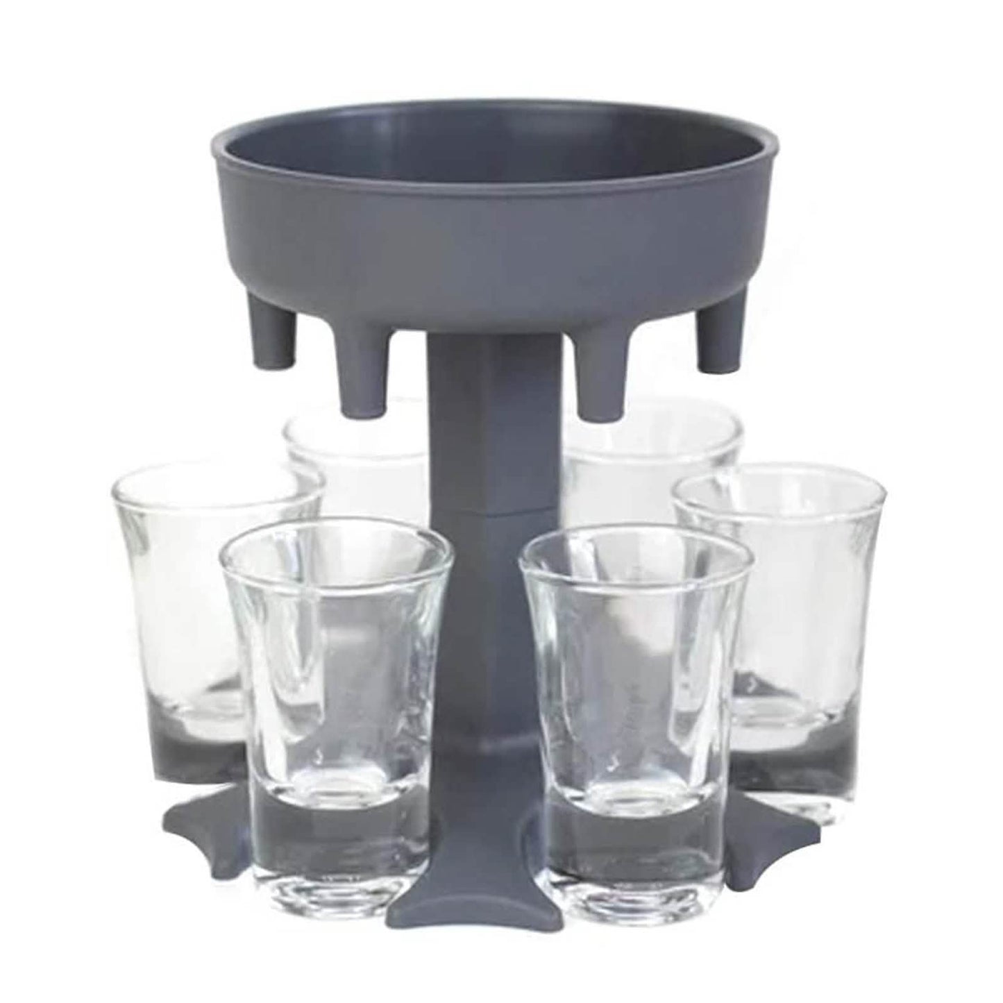 6 Shot Glass Dispenser and Holder