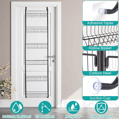 6-Tier Over Door Pantry Organizer