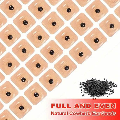 600-Pieces: Auricular Patch, Massage Press Seeds Patch for Relaxation