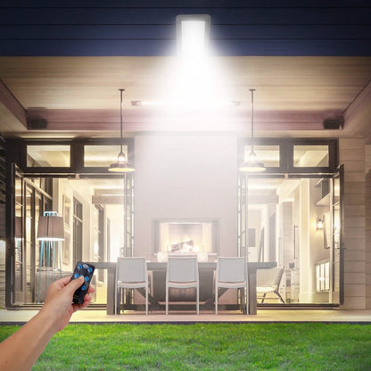 60LEDs Solar PIR Motion Sensor Remote Control Wireless Lamp