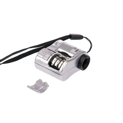 60X Handheld Magnifying Glass Mini Pocket Microscope