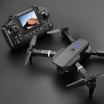 Drone MAX 2025 – Dual Camera, 1080p HD, 40min Battery, Obstacle Avoidance, Remote Control, USB Charging