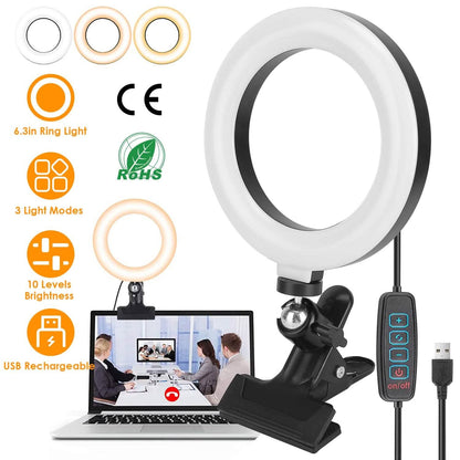 6.3-Inch LED Ring Light
